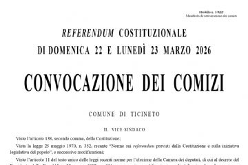 seconda versione manifesto convocazione comizi elettorali